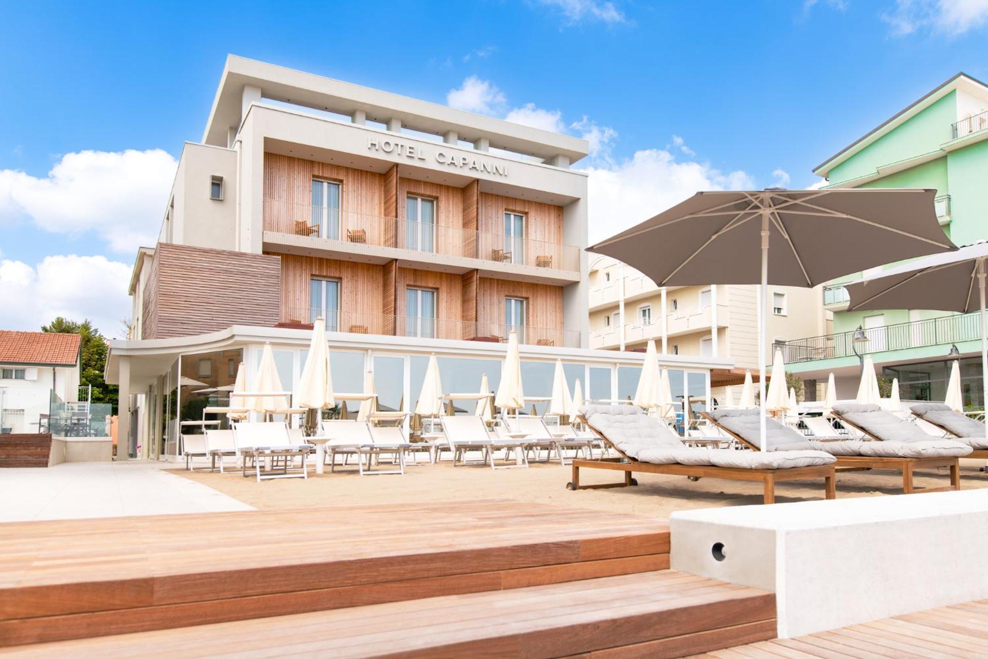 Hotel Capanni Bellaria-Igea Marina Bagian luar foto